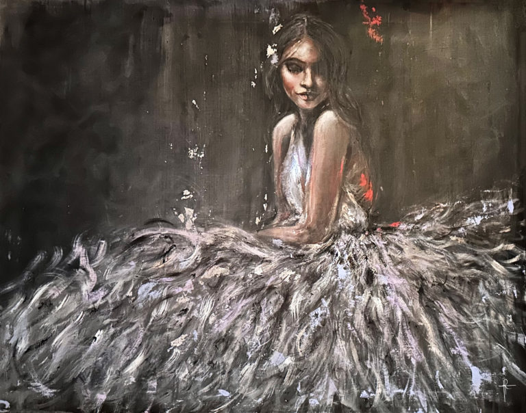 Tiziana Rinna Midnight Dancer Mixed Medium