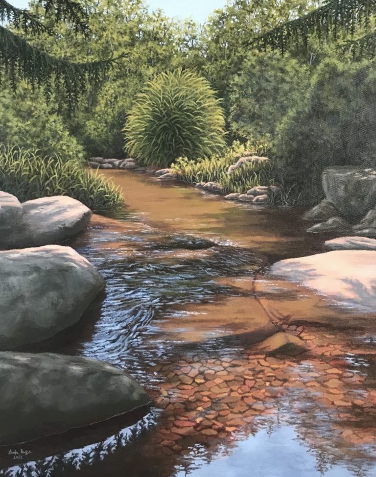 Sarah Booze - Sunny River Days - Acrylic