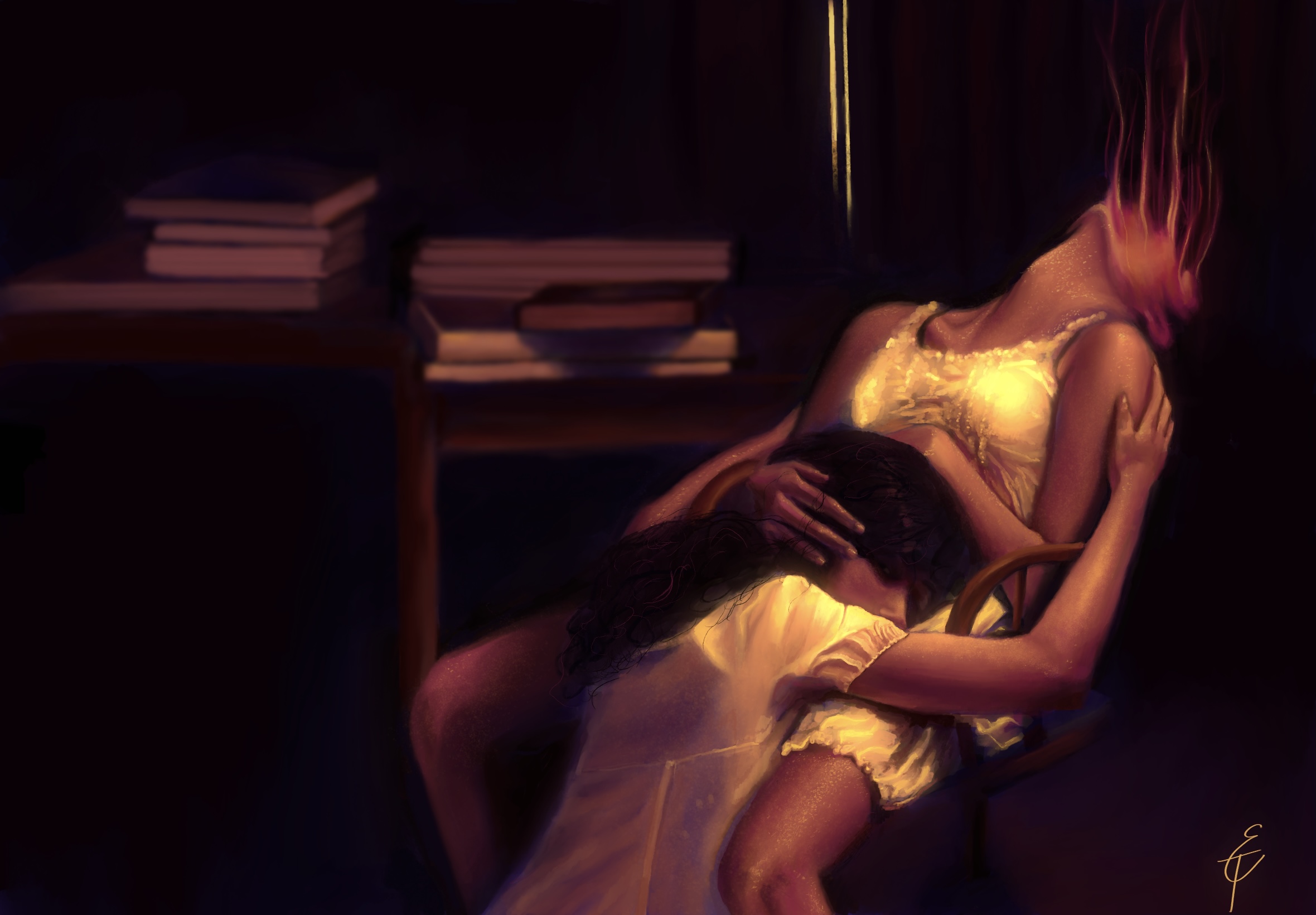 Lisa Urban - Roaring Monarch's Spotlight - Oil on canvas - Lisaurbanart.com