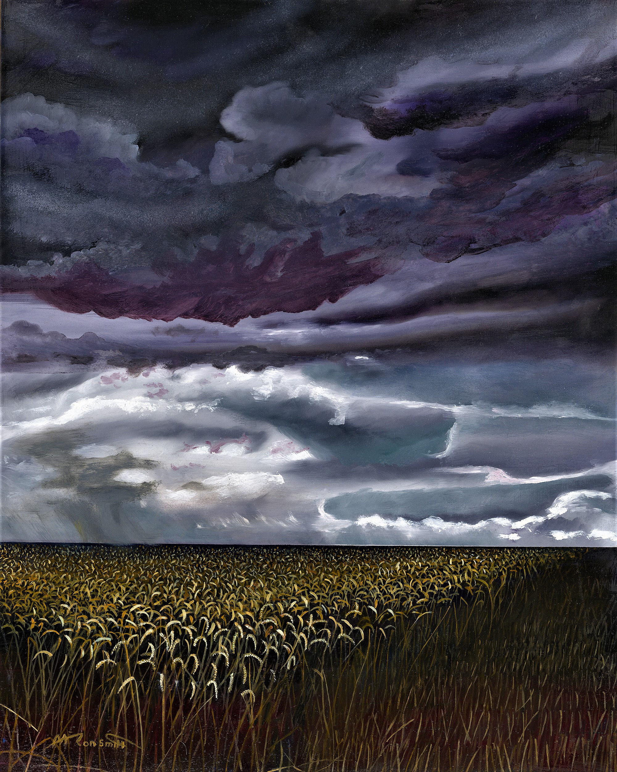 Artist: Aaron Smith Title: Wheat Field Medium: Oil Price: 1200.00 Website: artistaaronsmith.com