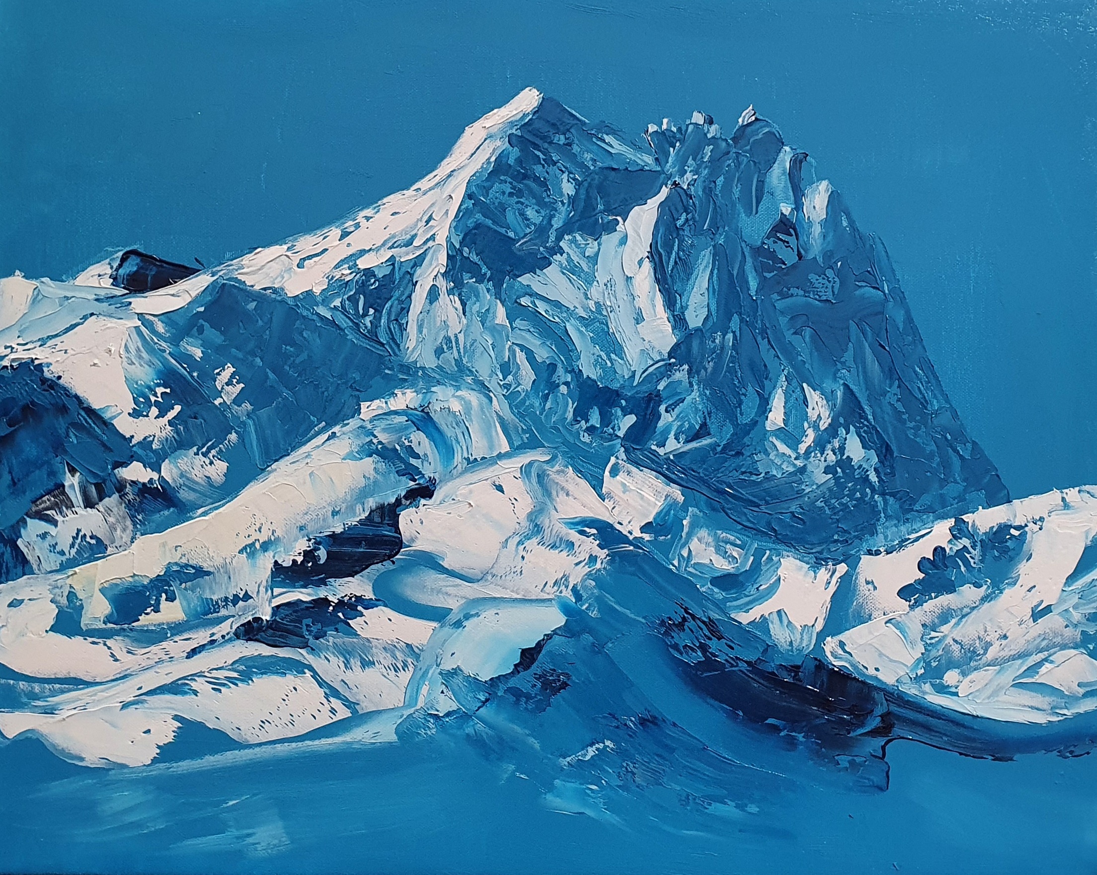 Roberta Giuliani_Blue_oil_40x5o