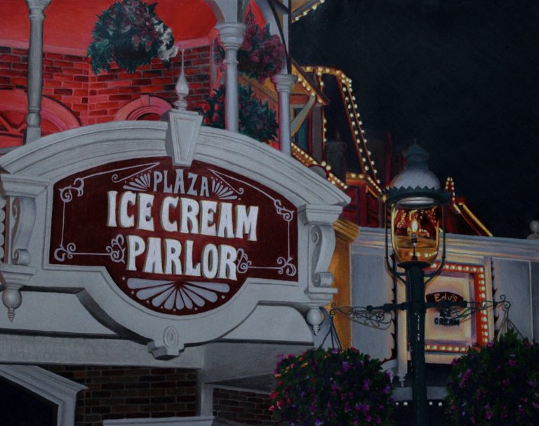 Maria Deely-Main Street at night