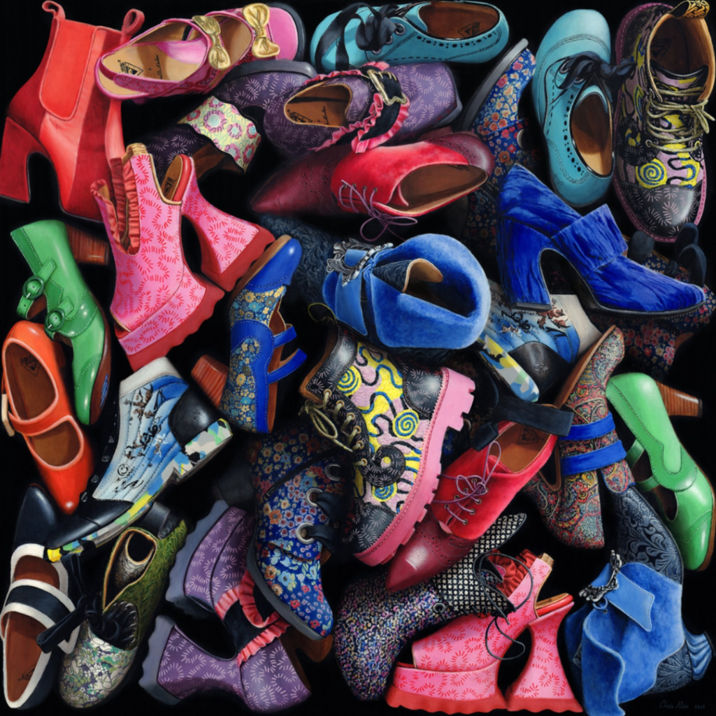 Acrylic paintings by Chris Klein. Grand Prize Winners of the Blu Sky Artist Award at Ten Moir Gallery