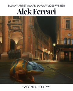 Blu Sky Artist Award January 2026 Winner - Alek F