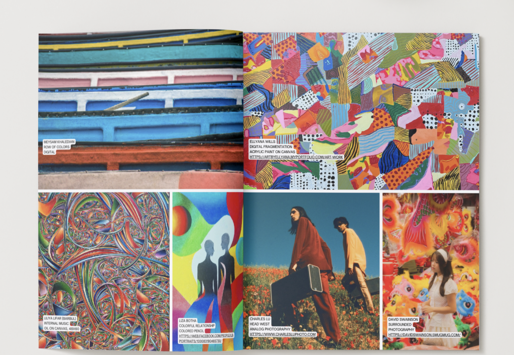 Finalists Mock up page of The Moir Collectors Catalog