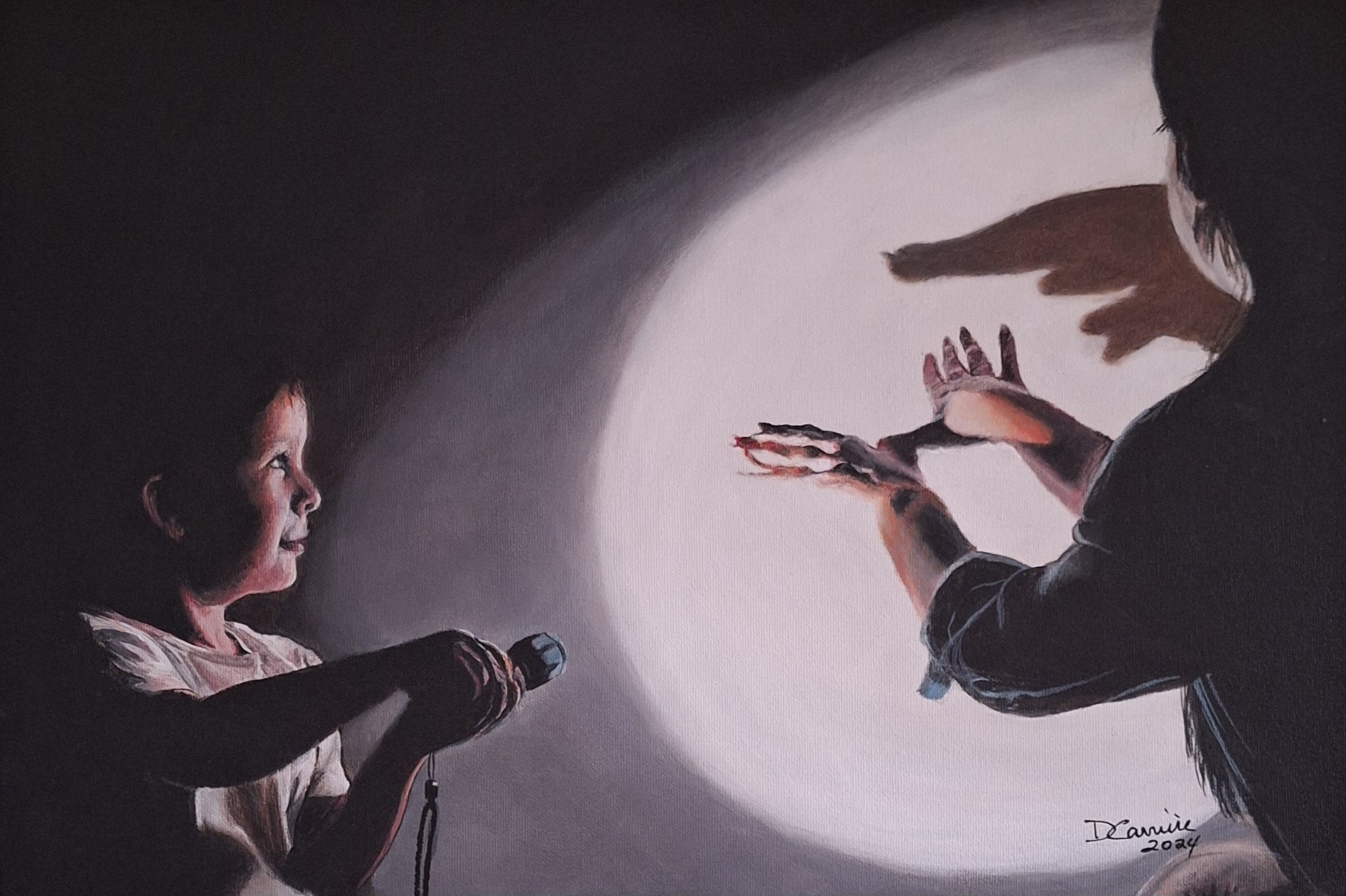 Diane Carriere - Shadow puppets