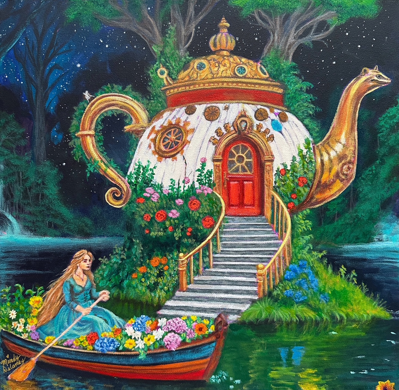 Mindy Delaney - Tea of 1000 Flowers