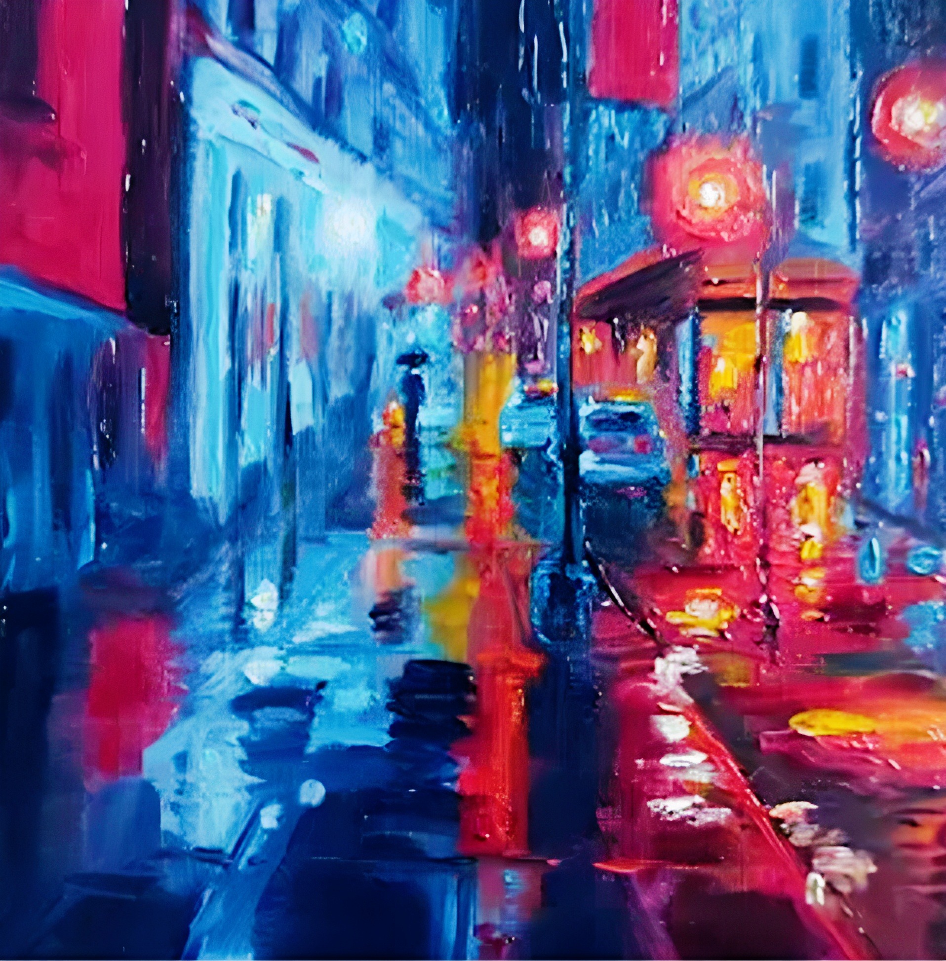Nataly Kenny - Rain and Neon Lights