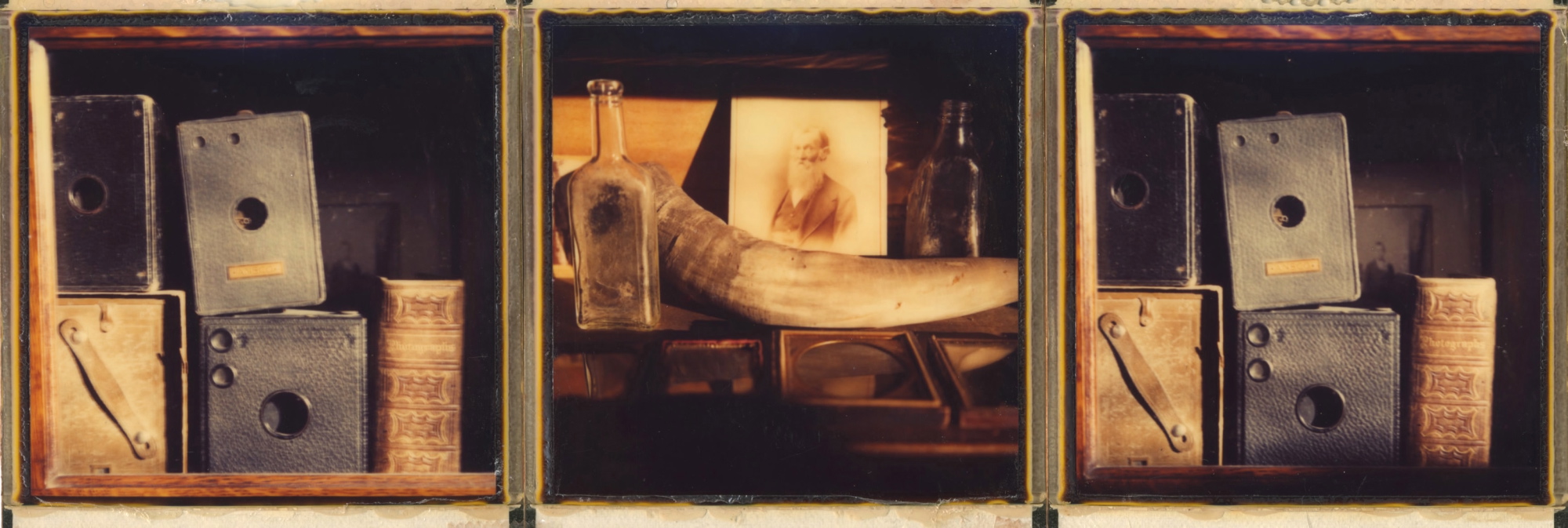 David Stichweh - My Grandfather's Bookcase Triptych