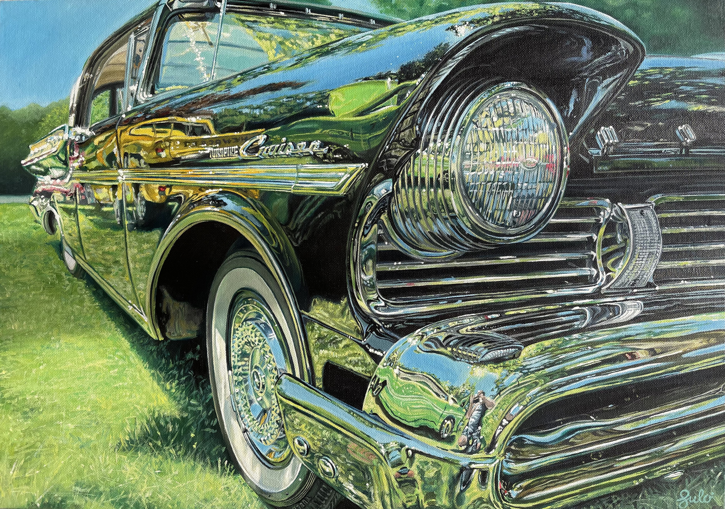 Susan Bull - Black Velvet - 1957 Monarchs Turnpike Cruiser