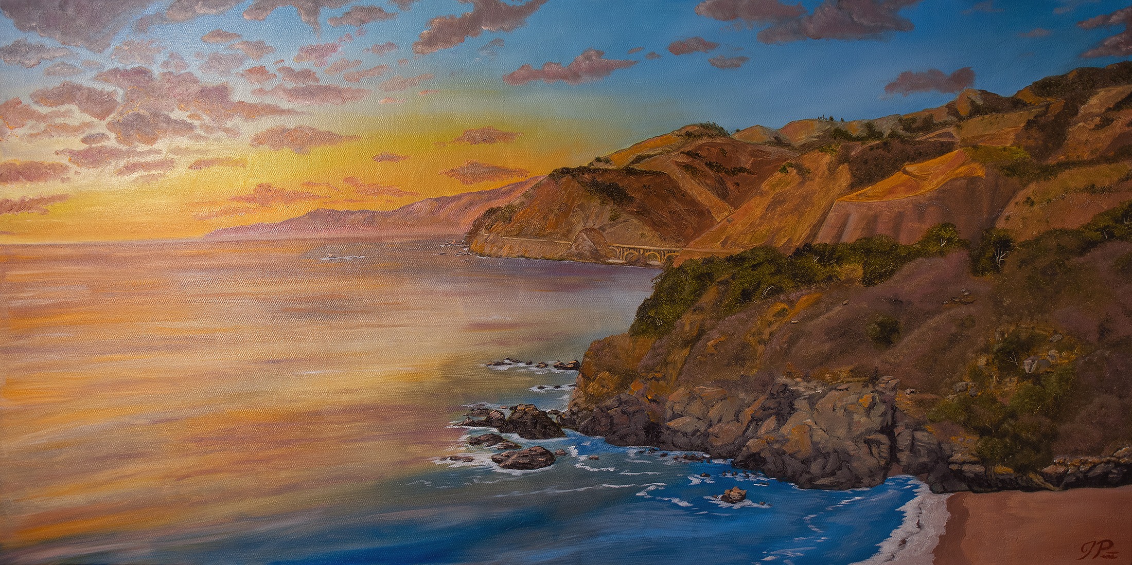 Tom Pena - Big Sur-real Sunset
