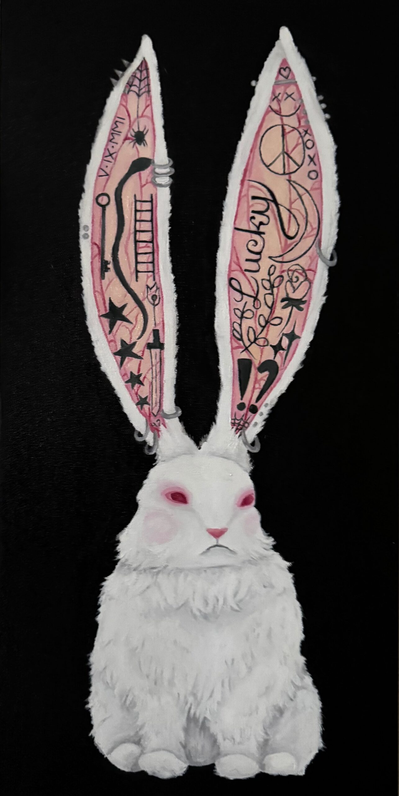 Danielle Schumacher - Self portrait from a dream