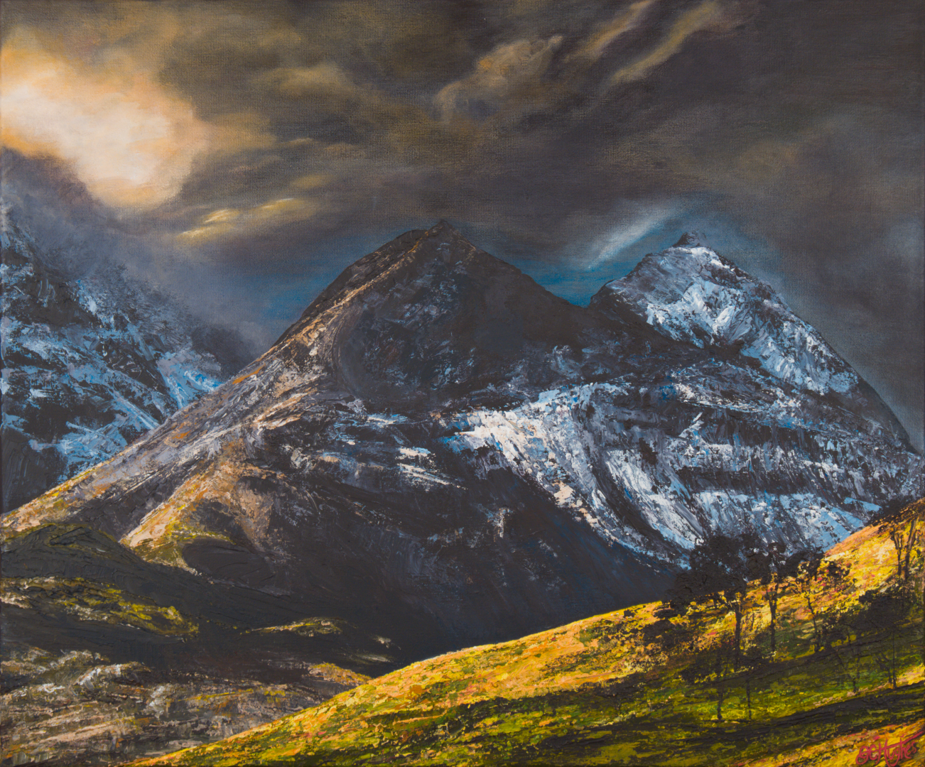Grace Hughes - Sunrise over Eryri