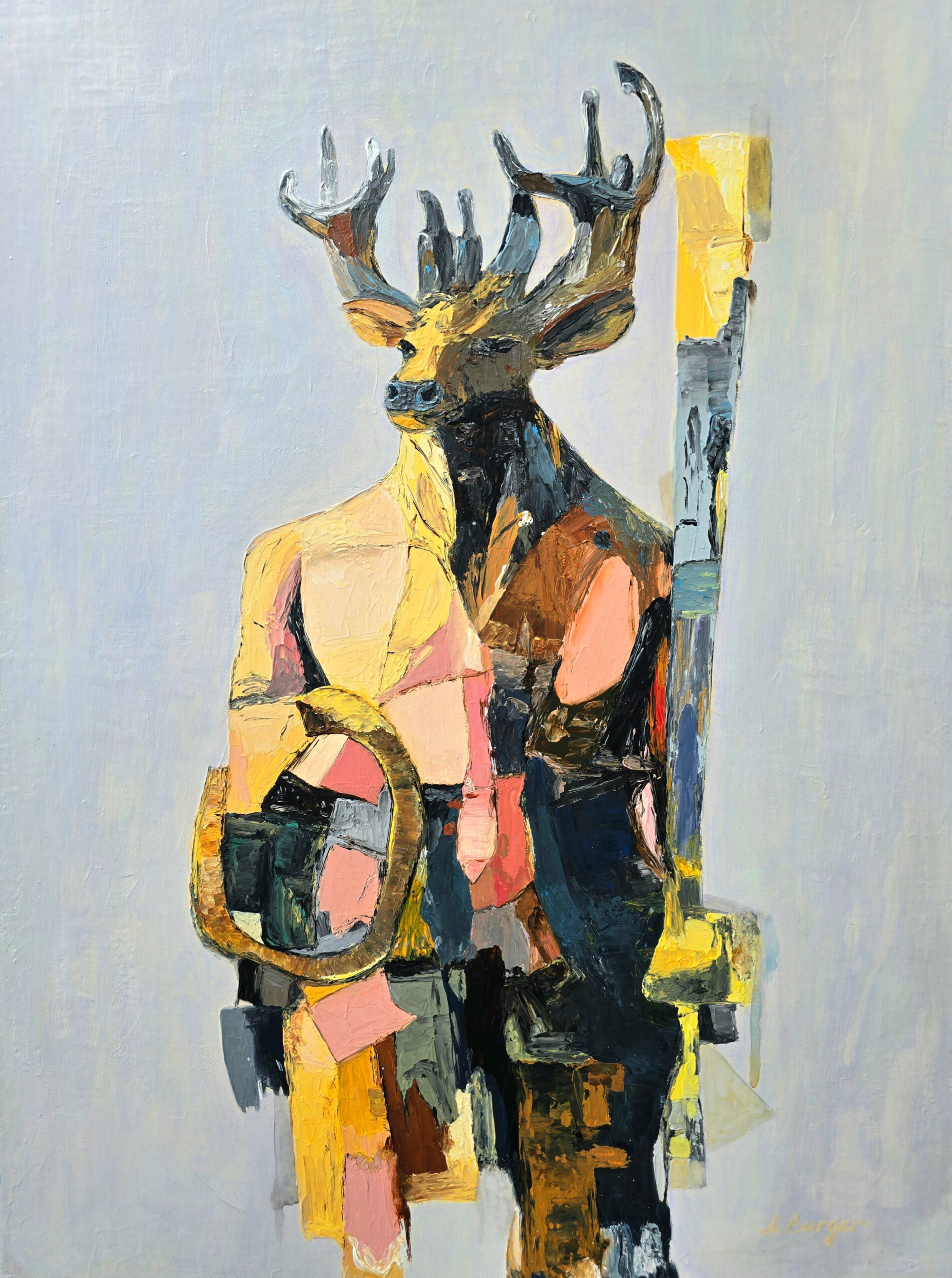 Anna Burger - Cernunnos: Golden God of Hallstatt