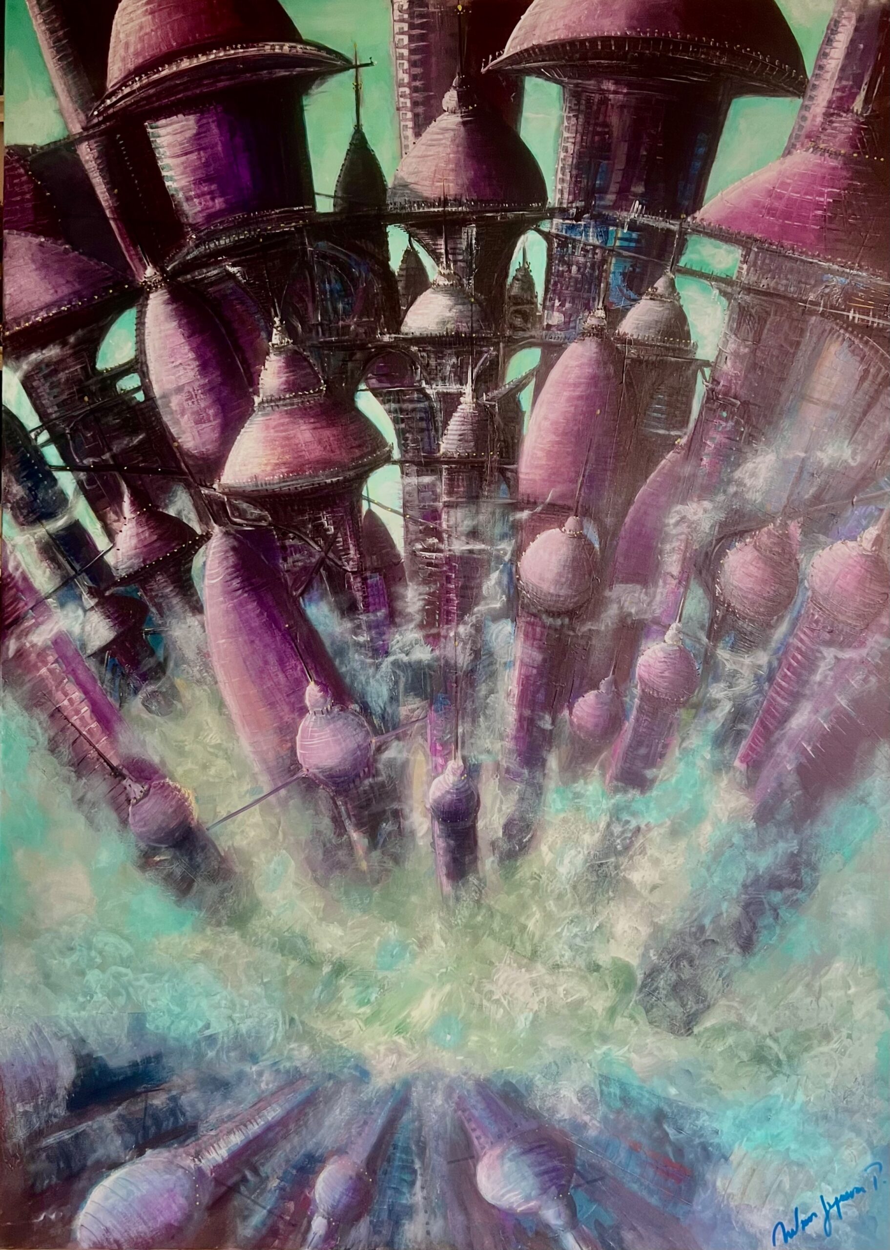 Nelson Jorquera Peralta  - City above the Mist