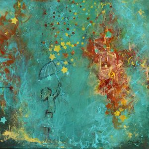 Johanne Kourie - Pluie d'Étoiles/Stars Rain - Acrylic on canvas - https://johannekourie.com/ Johanne Kourie - Pluie d'Étoiles/Stars Rain - Acrylic on canvas - https://johannekourie.com/