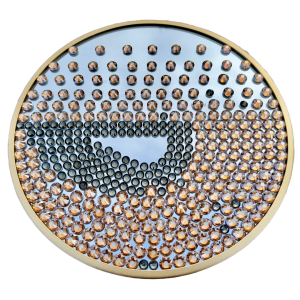 Laura Matson
DiscoDismorphia2
Mixed: mirrored glass; nail lacquer; cosmetic makeup
https://www.instagram.com/theballroomstandard/ Laura Matson - DiscoDismorphia2