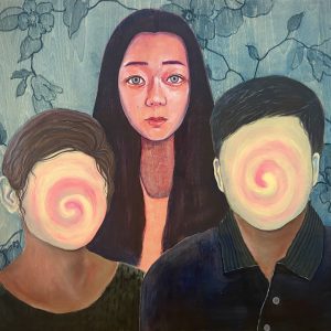 Acrylic on wood - $1500 - https://www.instagram.com/yifanfuckingqian/