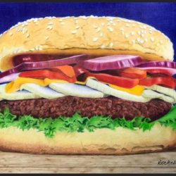 Rochelle Oberholser Memory of Long Ago Colored Pencil $300.00 https://www.facebook.com/shelley.althouseoberholser