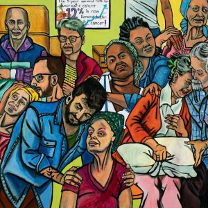 Pancreatic Cancer Caregivers - Acrylic on Canvas