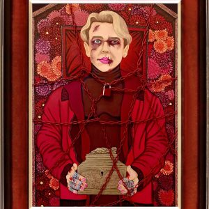 Kryštof Novotný - End of an era, oil on canvas, 65 x 90 cm, 2023 - www.instagram.com/krystofnovotnyart