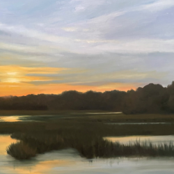 Debbie Daniels - “Mellow Yellow” - oil in canvas