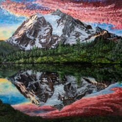 Nick Magill - Picture Lake - Oil on Canvas