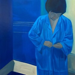 Rui Kez - Night Gown, Oil on Canvas