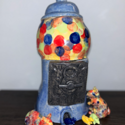 Sophia Chambers - Feeling Bubblegum Blue - Stoneware Ceramics