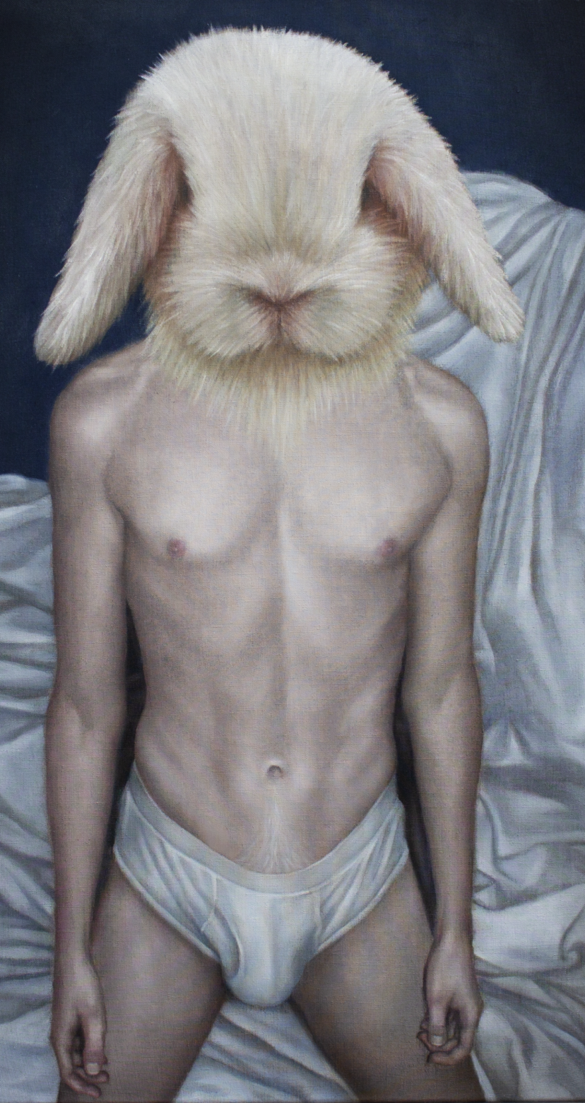 Etienne Marquis - Buck in Briefs - Oil on Linen - www.etiennemarquis.com