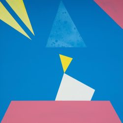 Series 7 # 4 UNTITLED - Latex on Canvas with protective clear coat, 36 X 36 - jopaffgallery.com