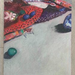 Messy Harmony/Acrylic paint - No Website Yusen Liu