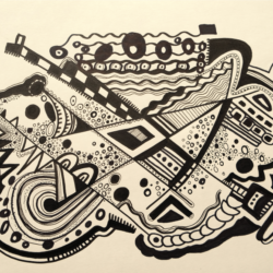 "Motus Animi Continuus" - pen/markers/ink/pencils on paper - https://www.instagram.com/alisa.ili.lisa/ Alisa Sozonyk - "Motus Animi Continuus" - pen/markers/ink/pencils on paper- https://www.instagram.com/alisa.ili.lisa/