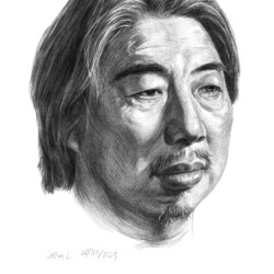 Remembering Things From the Past-Graphite - http://www.leshanliart.com Leshan Li - Remembering Things From the Past-Graphite- http://www.leshanliart.com