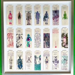 illmarks: twenty-one views of long covid, ink & mixed media - illmarks.com Nyx Mir - illmarks: twenty-one views of long covid, ink & mixed media- illmarks.com