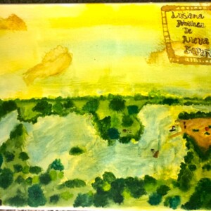 Ecaterina Escobar - Map of the Mississippi River in New Spain- No Website