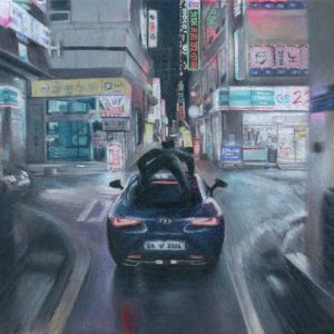 Sofia Lim - Bursting Through Busan - Colored Pencil