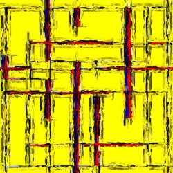 A Course for Adventure (Yellow) Digital Art - bbromart.com Bryan Bromstrup - A Course for Adventure (Yellow) Digital Art