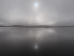 Sundog image multiplied by a fog in Kotzebue, Alaska - No Website Valdeko Kreil - Sundog image multiplied by a fog in Kotzebue, Alaska