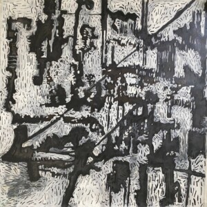 Blind Corners - Acrylic in canvas - No Website Ali Bazmandegan - Blind Corners - Acrylic in canvas
