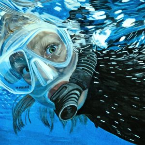 Under Pressure Acrylic Painting - https://www.artnycher.ca Cher Pruys - Under Pressure Acrylic Painting