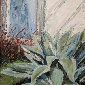Lauren Manera - Marfa Garden - oil on board - No Website Lauren Manera - Marfa Garden - oil on board - No Website