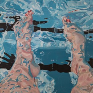 Swirl No. 2 - oil on canvas - themaneragallery.com Lauren Manera - Swirl No. 2 - oil on canvas