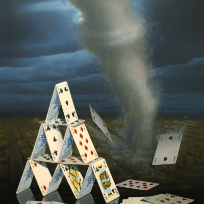 Alek Ferrari - Everything can change - Acrylic painting on canvas 60 cm x 80 cm