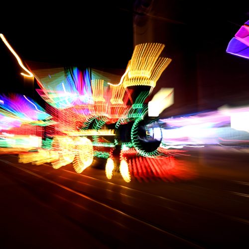 Amy Bucki_Light Trails_Western Train