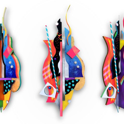 Dean Logan: Carnival: wood, acrylic, enamel