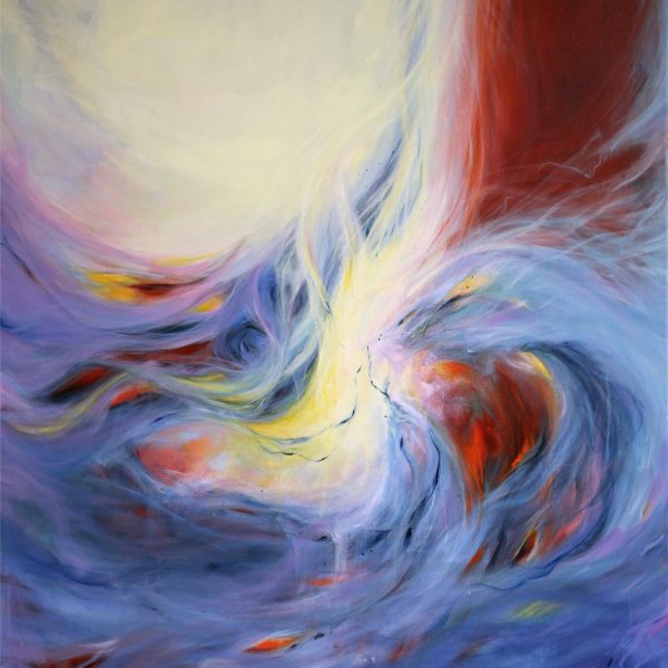 Enthusiasm by Sara Aref using acrylic paints