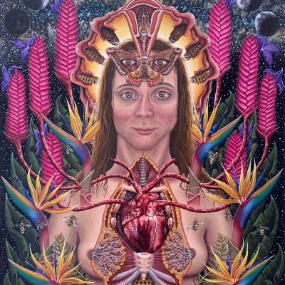 Jack Caldow - Midnight Mass' Oil on wood board - @jack_caldow_art