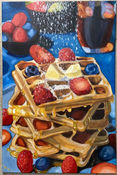 Paola Soto Romero Title- Brunch (Waffles)