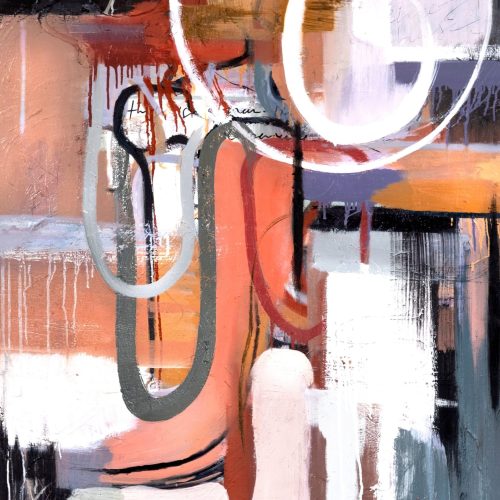 Rhema Jordan Labbe; Response; Oil on Canvas